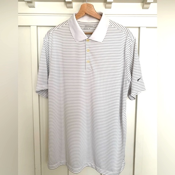 Nike Other - Nike Golf Tour Performance Dri Fit Striped Polo